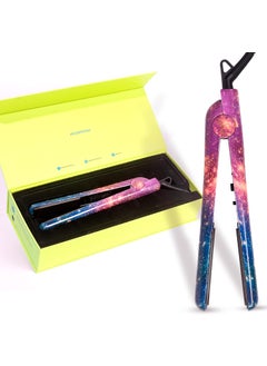 PYT PYT Unicorn Pro Hair Straightener  Ceramic Flat Iron for Professional Styling 150 W Power Output Adjustable Temperature Suitable for All Hair Types Straighten Curl or Wave Galaxy 