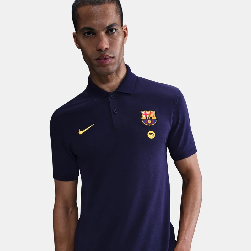 Nike Purple Men's FC Barcelona The Polo Football Polo Shirt for Men | Best Price UAE