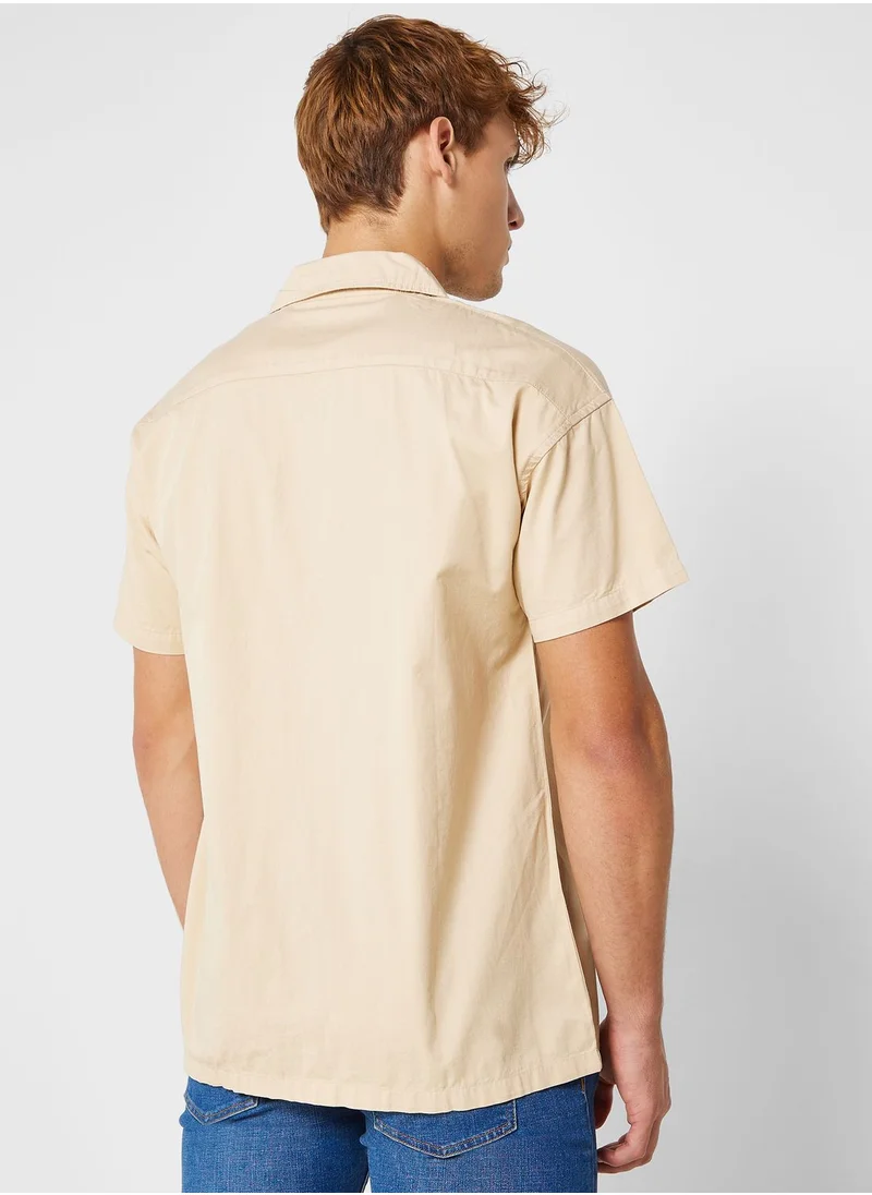 Seventy Five Short Sleeve Twill Shirt