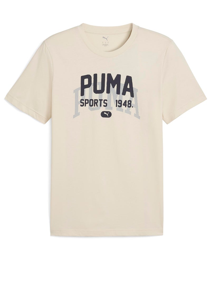 PUMA Men's Graphic Varsity Tee - Image 3