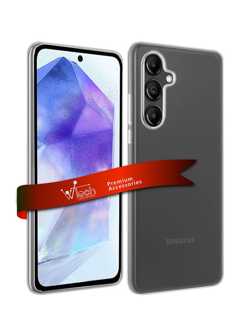 CHAPPELINE TPU Soft Corner With Hard PC Case Cover For Samsung Galaxy A55 5G 2024 Clear - Image 1