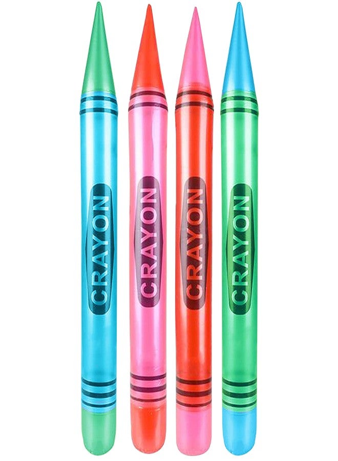 Rin Set of 4 - Jumbo 44" Crayon Inflates - Image 1