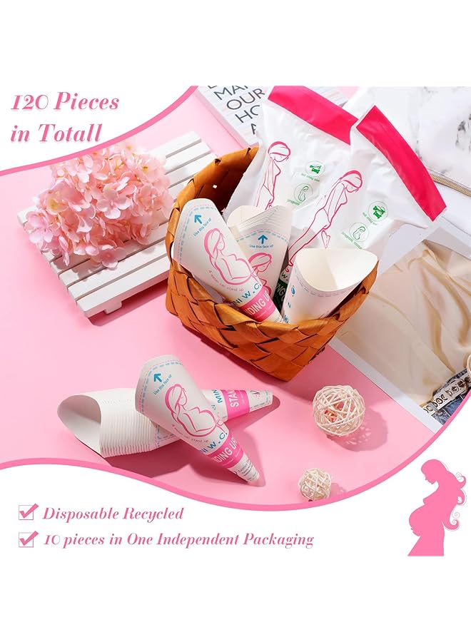 Excefore Disposable Female Urination 50 Pcs Device Portable Girl Urinal Funnel Waterproof Standing Pee For Women Travel Cup Urine Pocket Toilet Camping Hiking Pregnant - Image 4