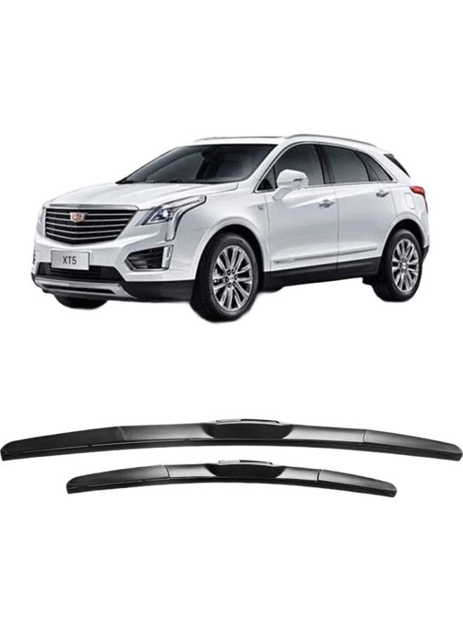 Speed Paisuke Cadillac Xt5/Xt4/Xt6 Frameless Wiper Blade, Original Frameless Car Wiper Strip, U-Shaped 24/20 - Image 2