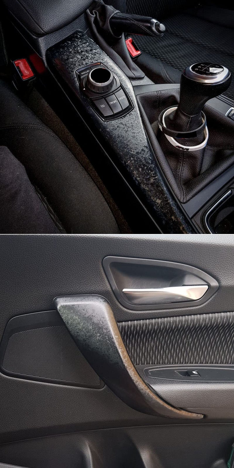 LZLRUN Forged Matte Carbon Fiber Black Vinyl Wrap Roll Air Release Sticker Sheet Film DIY Decal Car Auto Vehicle Morotcycle Self Adhesive - 1ft x 3.5ft - Image 5