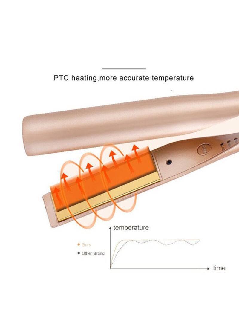 NIBEMINENT Automatic Hair Curling Iron Rose Gold - Image 3