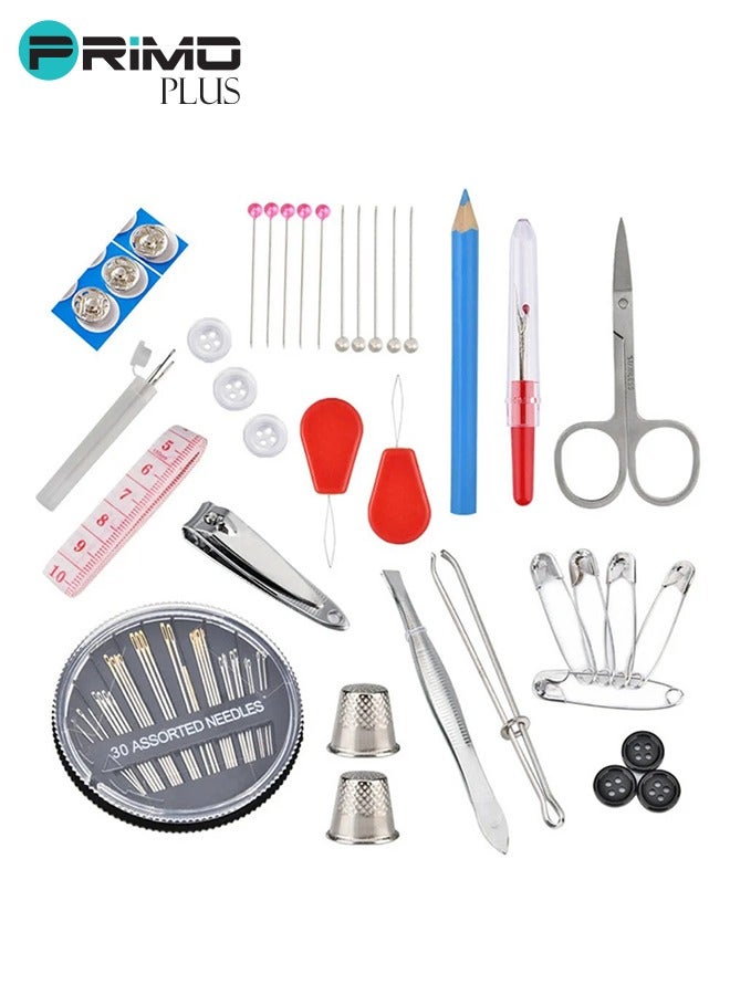بريمو بلس مجموعة أدوات لوازم الخياطة الفاخرة أسود - Image 5