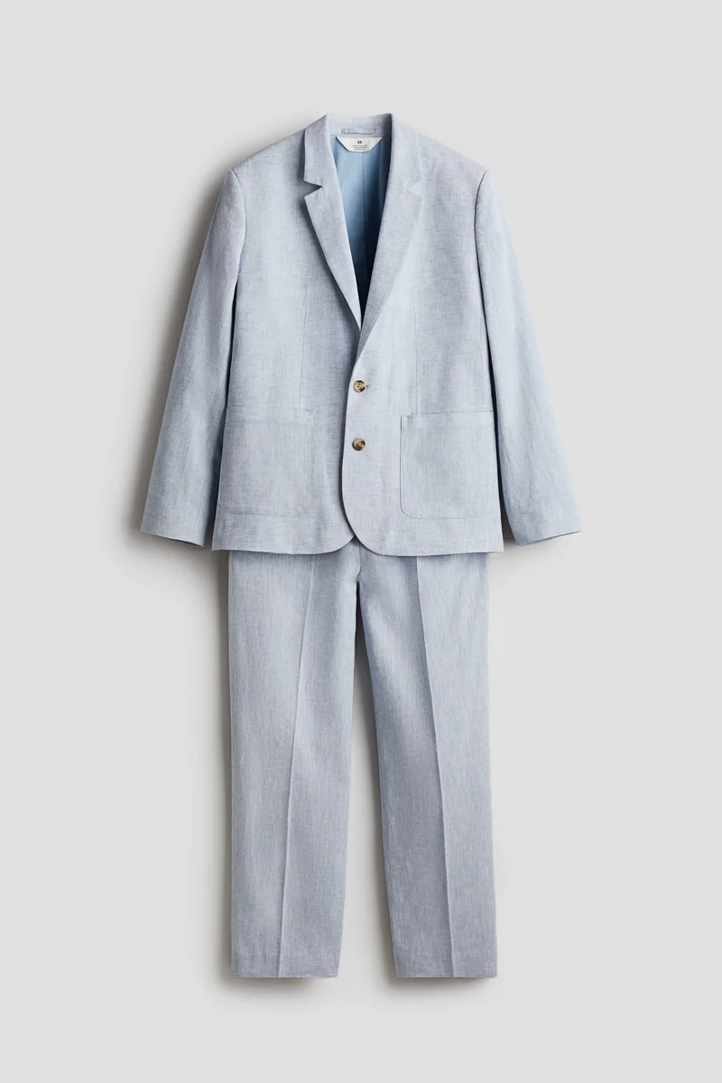 H&M Linen-blend suit