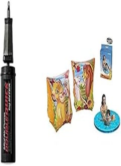 INTEX Bundle Intex 69613 manual air blower-69613 + Intex lion king kids swimming arm band-56646 