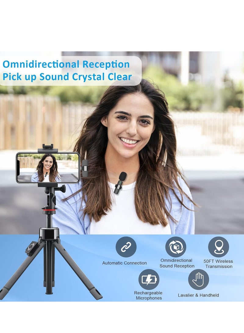 JAJEEK Bluetooth Mini Microphone for iPhone, iPad – Wireless Lavalier Lapel Mic for Video Recording, Clip-on Shirt Phone Microphone for Tiktok, YouTube, Interview & Podcast - Image 4