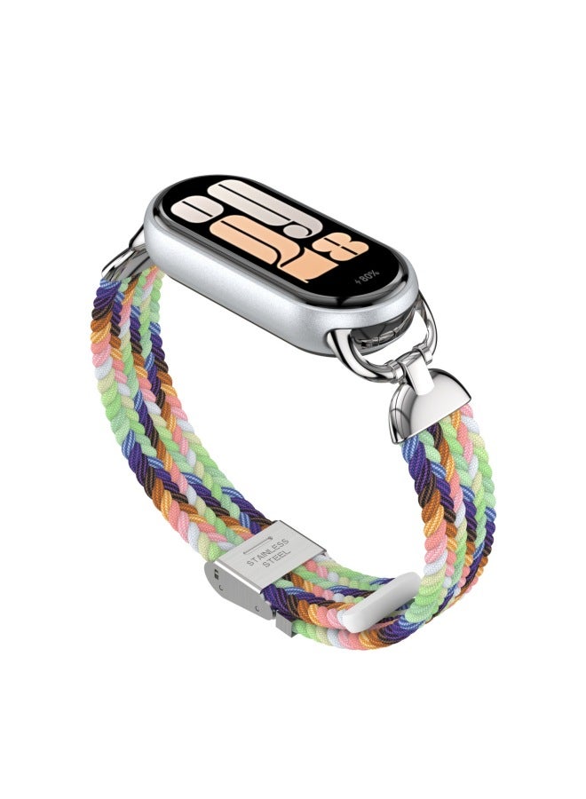 Suitable For Xiaomi Mi Band 10 Watch Strap New Woven Nylon Fashion Wrist Strap Miband8 Xiaomi 9 Bracelet Watch Strap - Image 5