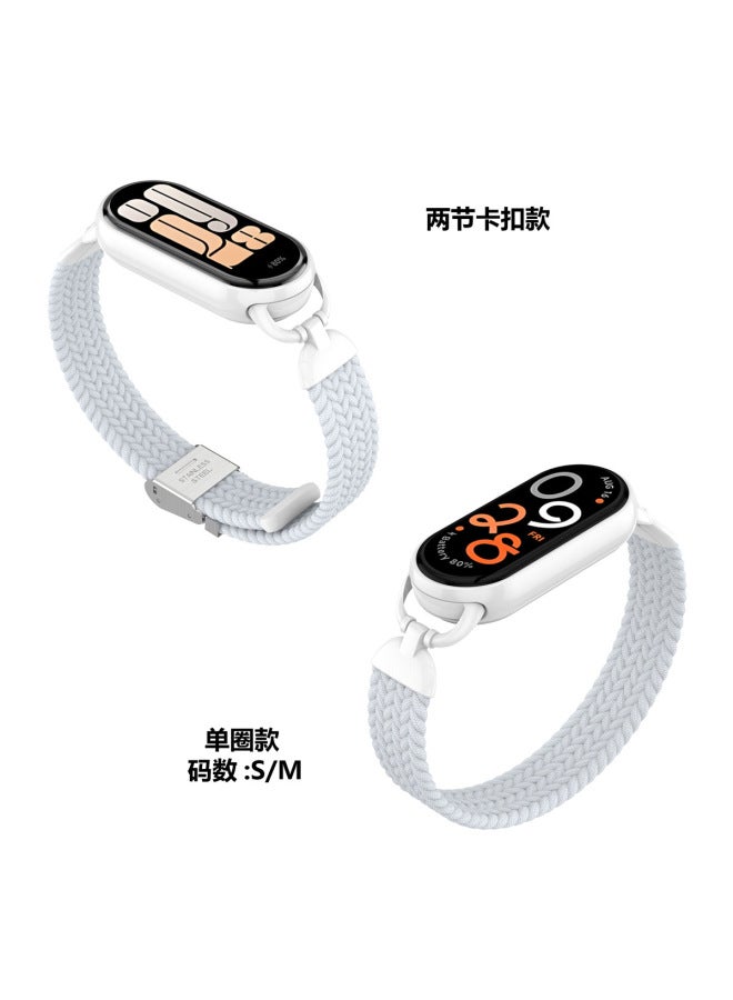 Suitable For Xiaomi Mi Band 10 Watch Strap New Woven Nylon Fashion Wrist Strap Miband8 Xiaomi 9 Bracelet Watch Strap - Image 1