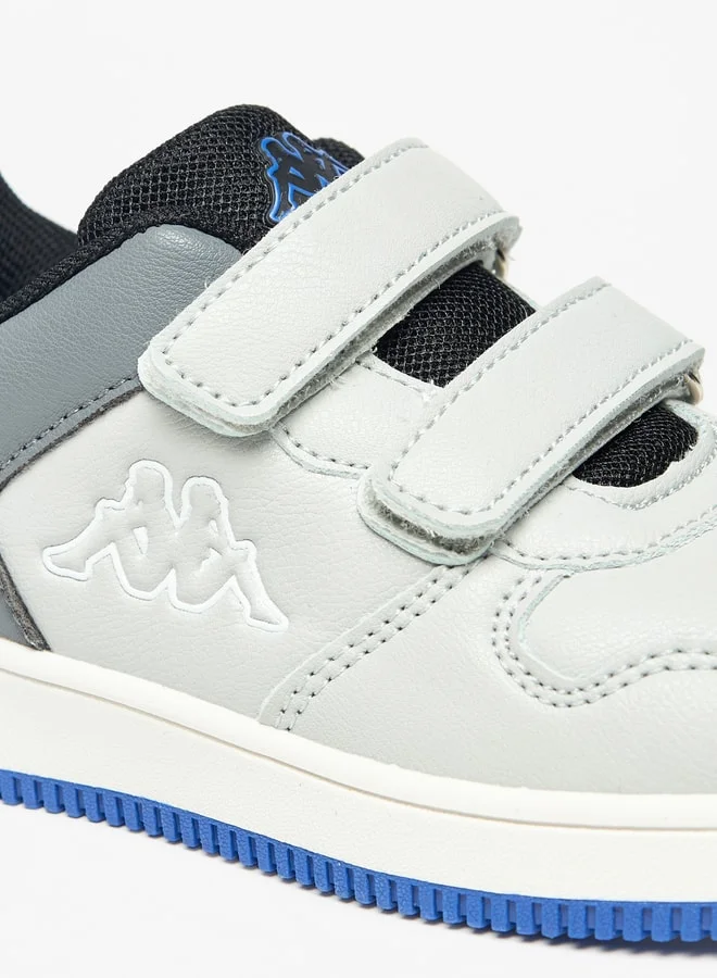 كابا Boy's Colourblock Sports Shoes with Hook and Loop Closure