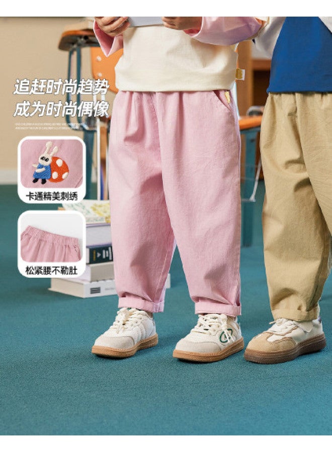 Doodle Home kids Cargo Pants - Loose Fit Autumn Pants For Boys And Girls, Baby Casual Trousers - Image 1