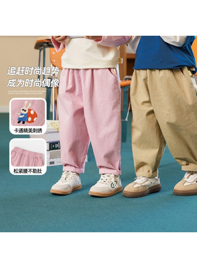 Doodle Home kids Cargo Pants - Loose Fit Autumn Pants For Boys And Girls, Baby Casual Trousers - Image 2