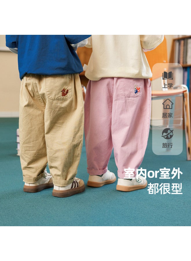 Doodle Home kids Cargo Pants - Loose Fit Autumn Pants For Boys And Girls, Baby Casual Trousers - Image 3