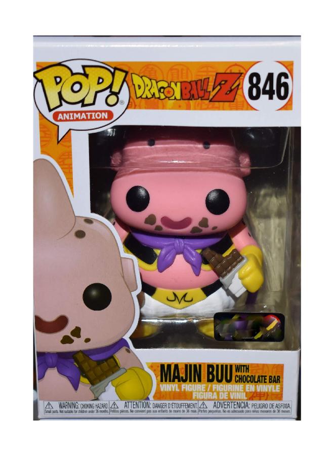 Funko POP! Animation: Dragon Ball Z #846 - Majin Buu [with Chocolate Bar] Exclusive - Image 3