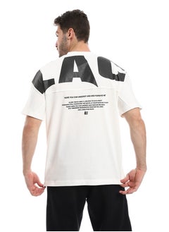 WHITE RABBIT Comfy Printed White T-Shirt  - Image 3