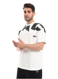 WHITE RABBIT Comfy Printed White T-Shirt  - Image 2