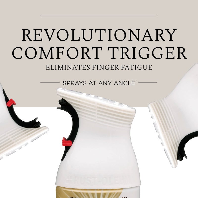 Rust-Oleum 330504 Universal All Surface Metallic Spray Paint, 11 oz, Guilded Brass - Image 2