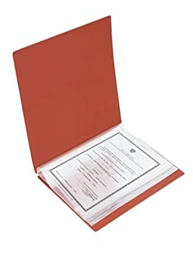 TULMAN A4 Portfolio File with 20 Pockets & Clear Plastic Sleeves - Document Organizer for Music Sheets, Artwork, and Drawings (Color May Vary) - Image 1