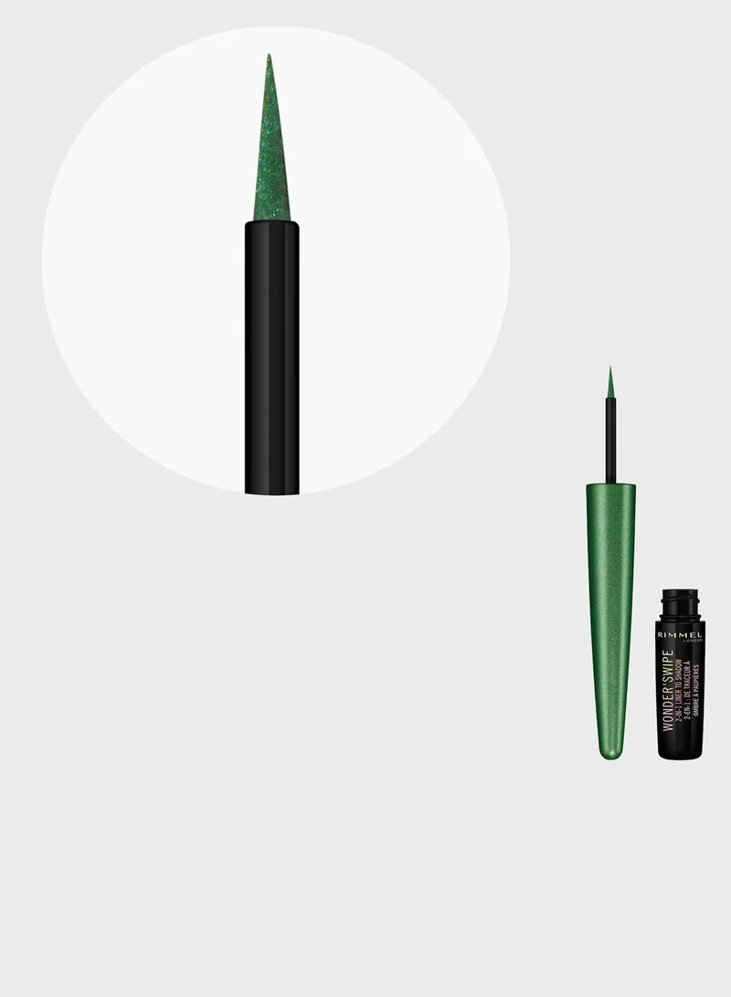 RIMMEL LONDON Rimmel Wonder'swipe 2 in 1 Liner to Shadow – 012 – Kha-Ching, 1.7ml