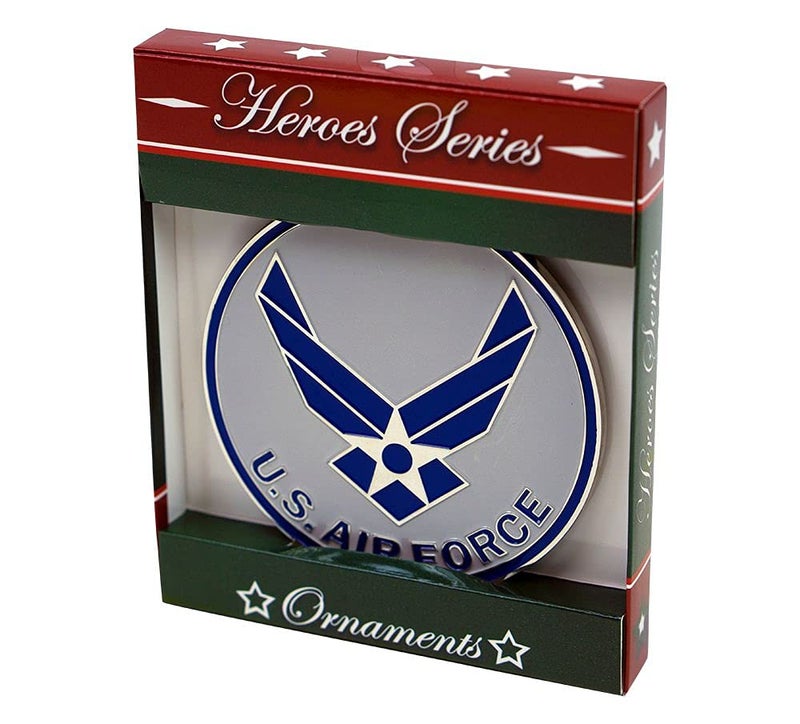 ألايد فلاغ Allied Products Air Force Wings Heroes Series Ornament - ميدالية سلاح الجو المرخص رسميًا - Image 2