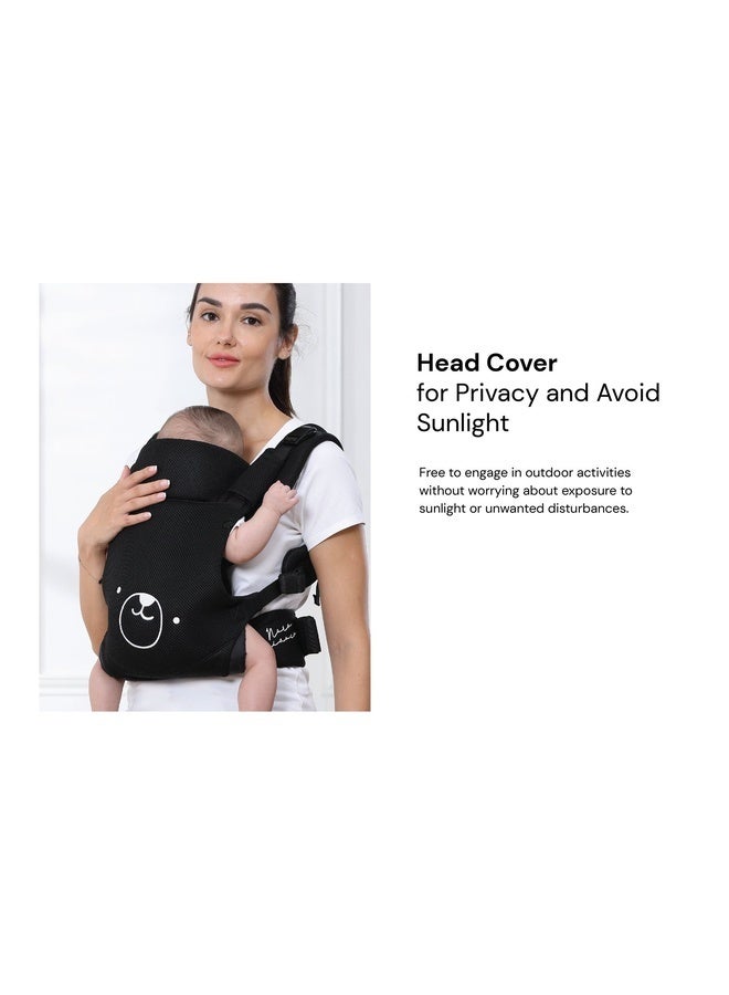 MOOIMOM X Nero Bianco Wonder Baby Carrier - Image 5