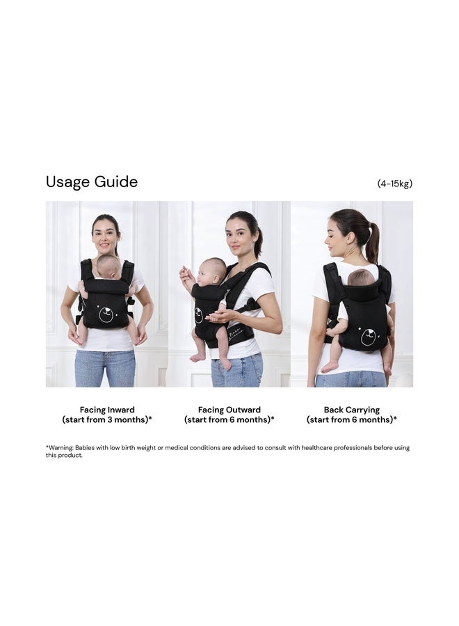 MOOIMOM X Nero Bianco Wonder Baby Carrier - Image 2