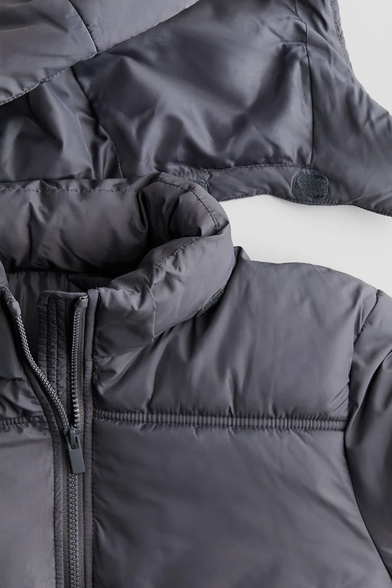 H&M Hooded puffer jacket