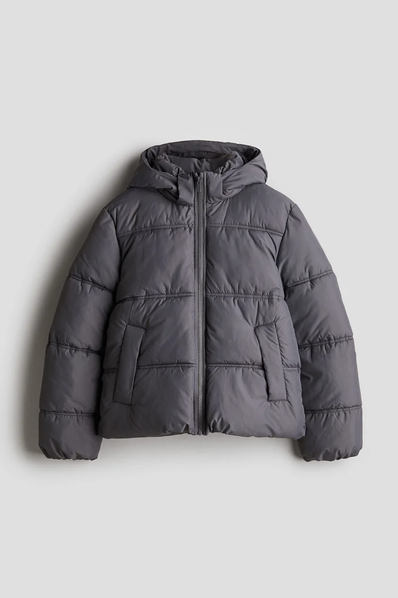 H&M Hooded puffer jacket