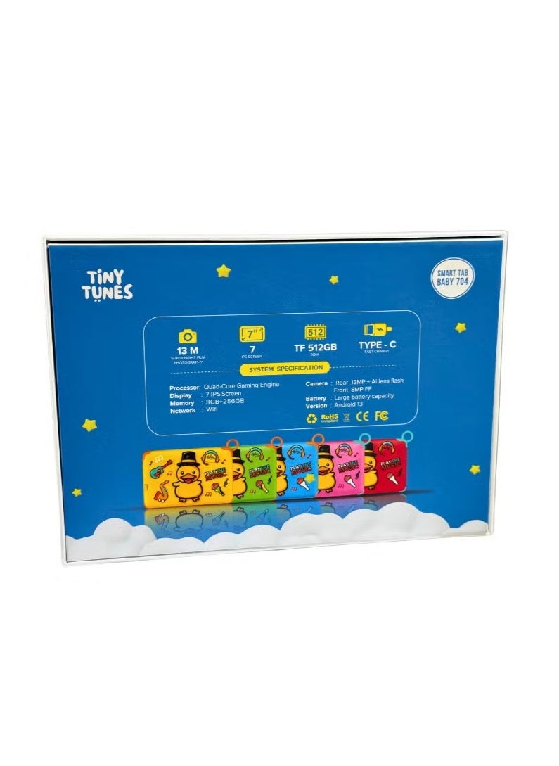 Tiny Tunes BABY 704 Smart Kids Tablet 8GBRAM and TF 512GB WIFI  - Image 3