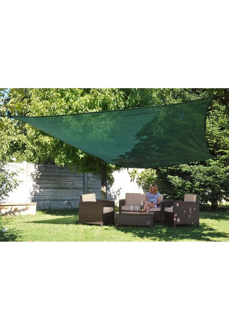 KNP Squared shading net kit green colour- Small 