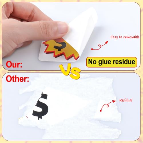 labelon 300 Pcs Garage Sale Stickers, (2"x3") Removable Adhesive Yard Sale Price tag Stickers with Space to Write Pricing, Rummage Sale Price Labels for Retail, Flea Market, Annual Community Sales - Image 3