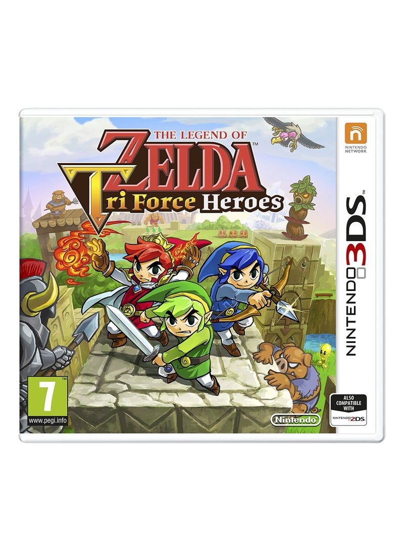 Nintendo The Legend of Zelda : Tri Force Heroes (Intl Version) - Simulation - nintendo_3ds - Image 1