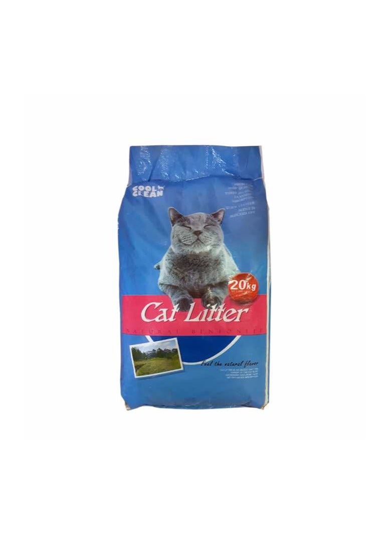 Cool & Clean Cool Clean Clumping Cat Litter[Weight - 20Kg, Flavor - Mixed Flavour] 