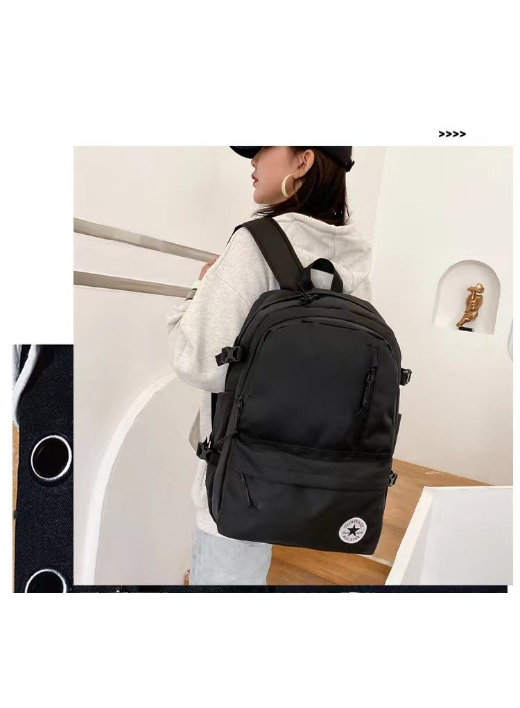 Converse Unisex Backpack Large Capacity with Laptop Compartment, Multi-Pocket School Backpacks, Casual Backpacks for School, Travel, Wor - Image 4