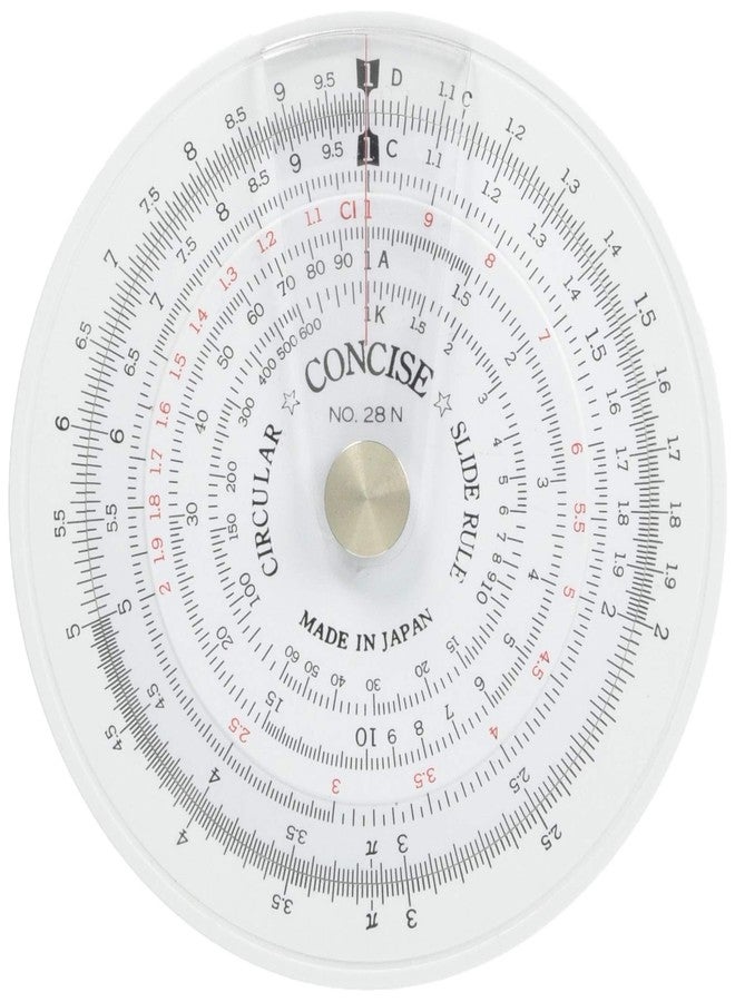 Concise 100973 Ruler Circular Calculator 28N - Image 1