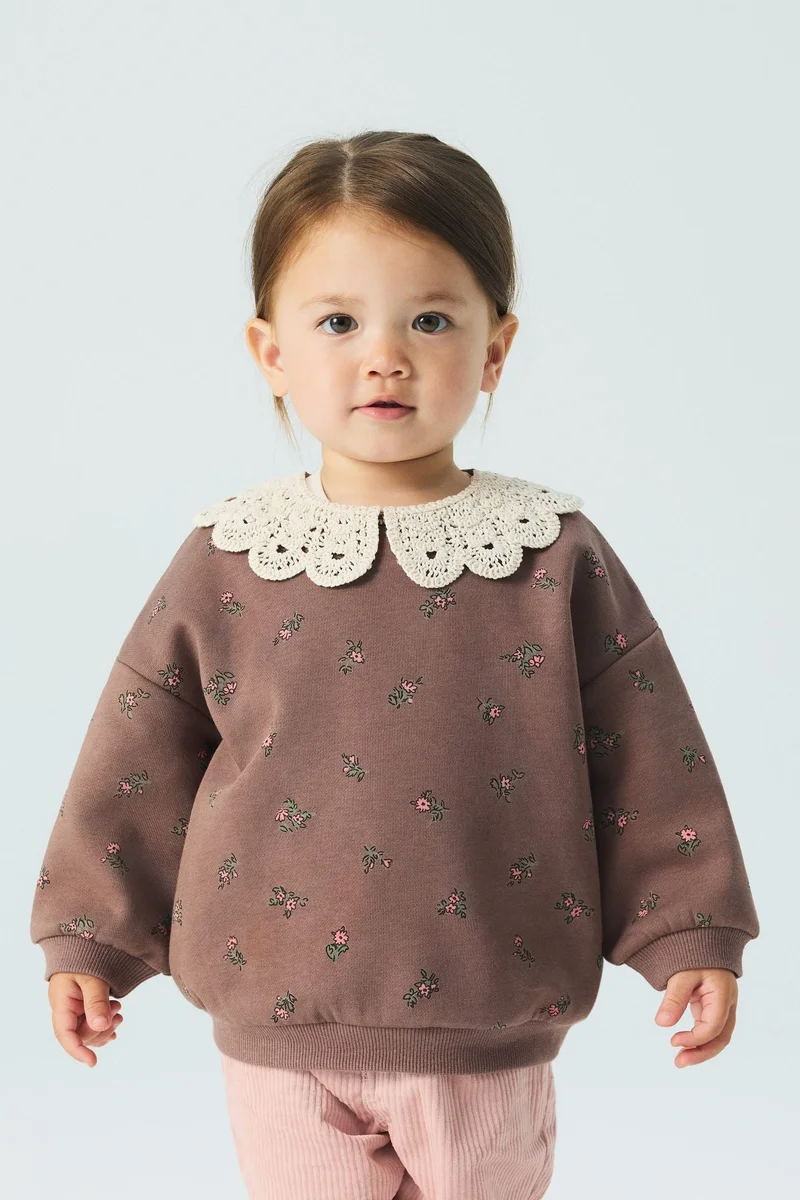 H&M Collared sweatshirt