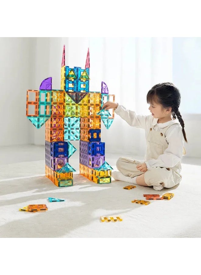 Babycare Magnetic Building Tiles Multicolor  - Image 3