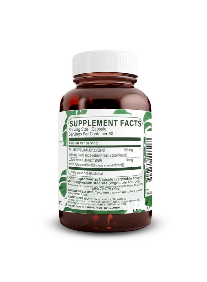 Natural Nutra Ultimate Eye Health Vitamins, Supplement, Improves Night Vision and Day Vision, Support Eye Health, Promote Ability to See Colors, Non GMO, Gluten Free, Bilberry Extract, 60 Capsules - Image 2