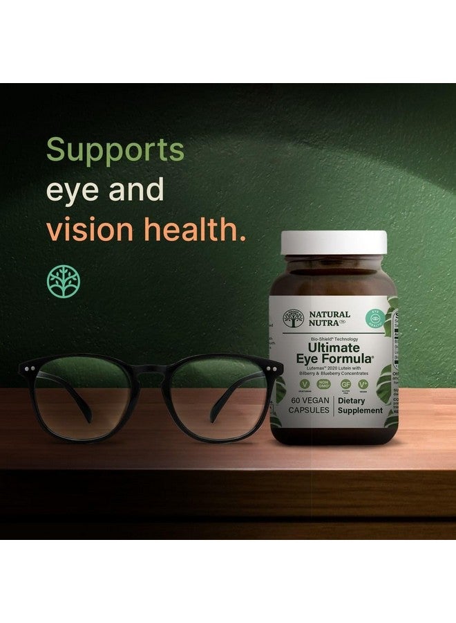 Natural Nutra Ultimate Eye Health Vitamins, Supplement, Improves Night Vision and Day Vision, Support Eye Health, Promote Ability to See Colors, Non GMO, Gluten Free, Bilberry Extract, 60 Capsules - Image 4