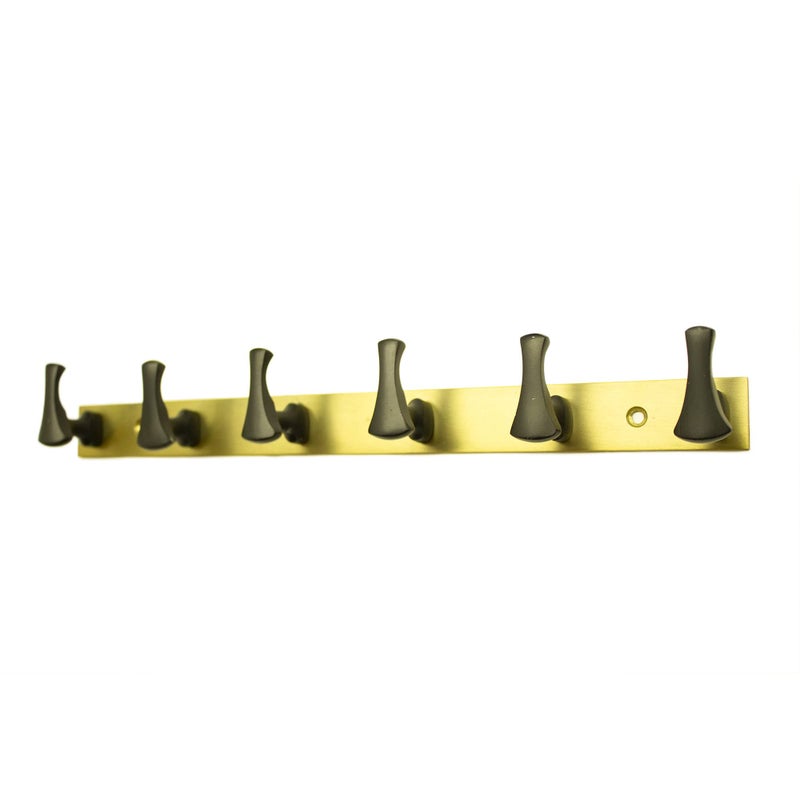 Specule Stylish 6 Pin Metal Key Holder for Wall Decor, Door, Cloth Hook khunti, Bathroom Wall,Hooks Rail for Hanging Clothes, Towel Bathroom Accessories and Office (1) - Image 3