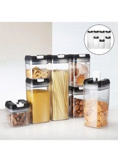 FALMER 7pcs food storage box with snap lock lid for kitchen pantry organization and storage  - Image 2