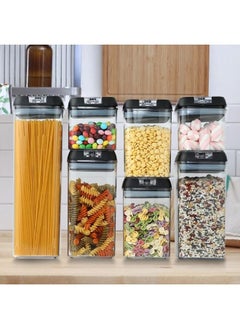 FALMER 7pcs food storage box with snap lock lid for kitchen pantry organization and storage  - Image 3