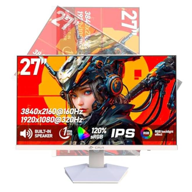 Generic Generic Crua Fast Ips Gaming Monitor Fhd Dual Mode 27 inch ZE3BCB2328BCC165B30F8Z
