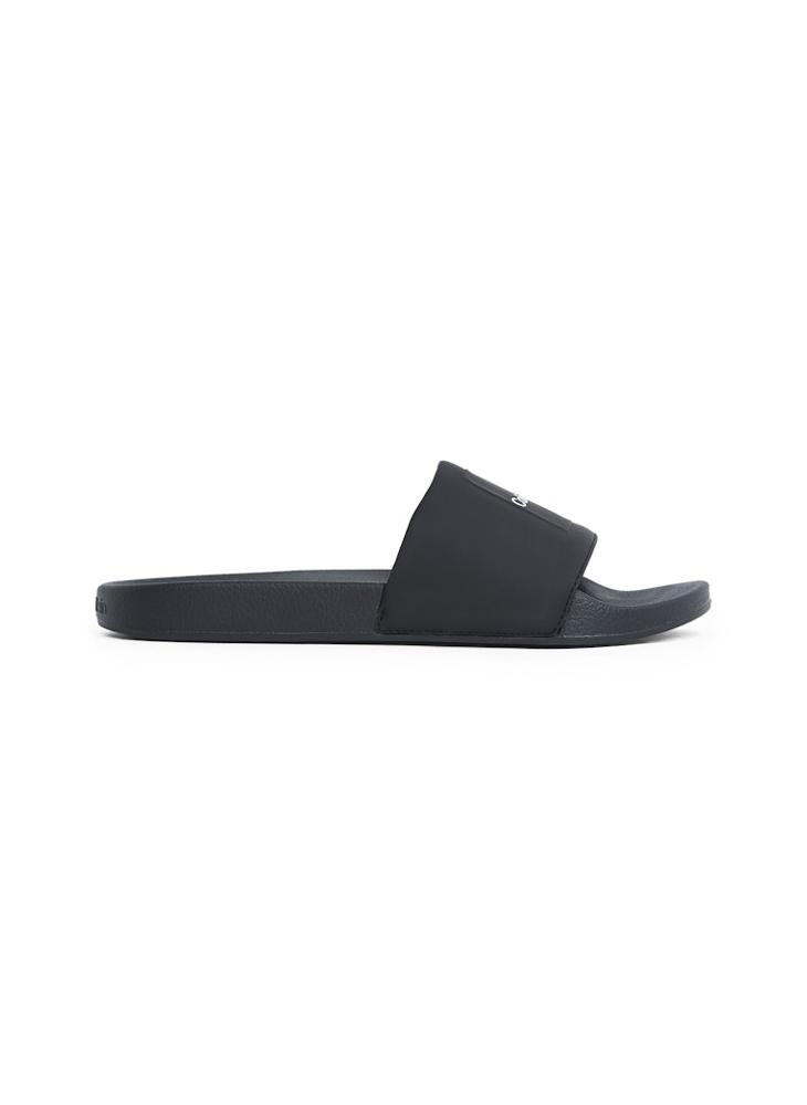 CALVIN KLEIN POOL SLIDE W/ CK SQUARE  - Image 1