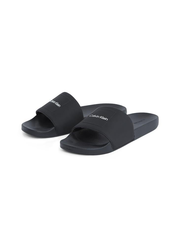 CALVIN KLEIN POOL SLIDE W/ CK SQUARE  - Image 4