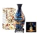 YunSheCSBS 3D Puzzles Vase for Adults Crafts for Adults 160 Pieces Plastic DIY Unique Flower Vase with LED Light House Warming Gift Birthday Gifts for Flower Arrangements and Home Decor Bridge - Image 2