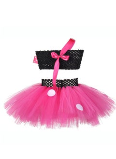 Daddy's Angel Minnie Mouse Dress Birthday Costume For Girls Tutu Skirt Top Halloween Cosplay  - Image 2
